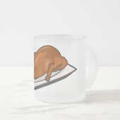 Darstellung des Cartoon der Ente Mattglastasse (VorderseiteRechts)