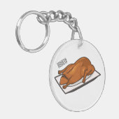 Darstellung des Cartoon der Ente Schlüsselanhänger (Vorderseite links)