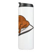 Darstellung des Cartoon der Ente Thermosbecher (Nach rechts gedreht)