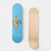 Darstellung des Cartoon des Groupers Skateboard (Vorderseite)