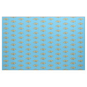 Darstellung des Cartoon des Groupers Stoff (Fat Quarter (45,7 x 55,9 cm))