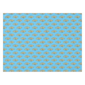 Darstellung des Cartoon des Groupers Tischdecke (Vorderseite (Horizontal))