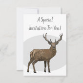 Darstellung des Cartoon Einladung (Rückseite)