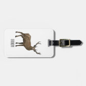 Darstellung des Cartoon Gepäckanhänger (Vorderseite horizontal)