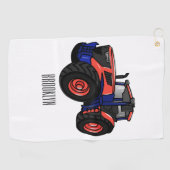 Darstellung des Cartoon Golfhandtuch (Horizontal)