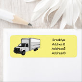 Darstellung des Cartoon im Box-LKW (Insitu)