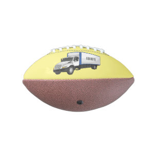 Darstellung des Cartoon im Box-LKW Football