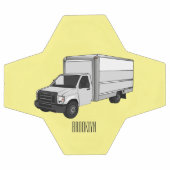 Darstellung des Cartoon im Box-LKW Fußball (Flach)