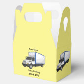 Darstellung des Cartoon im Box-LKW Geschenkschachtel (Geöffnet)