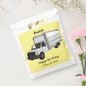 Darstellung des Cartoon im Box-LKW Geschenktütchen (Versiegelt)