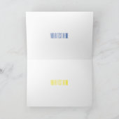 Darstellung des Cartoon im Box-LKW Karte (Innenseite)