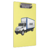 Darstellung des Cartoon im Box-LKW Klemmbrett (Rechts)