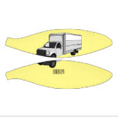 Darstellung des Cartoon im Box-LKW Mini Basketball (Panele)