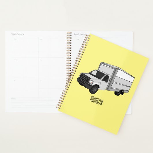 Darstellung des Cartoon im Box-LKW Planer (Anzeige)