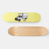 Darstellung des Cartoon im Box-LKW Skateboard (Horizontal)