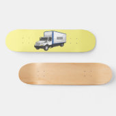 Darstellung des Cartoon im Box-LKW Skateboard (Horizontal)