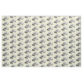 Darstellung des Cartoon im Box-LKW Stoff (Fat Quarter (45,7 x 55,9 cm))