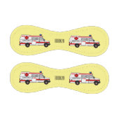 Darstellung des Cartoon im Krankenwagen Baseball (Paneele)