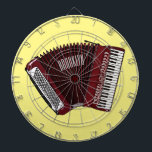 Darstellung des Cartoon in Accordion Dartscheibe<br><div class="desc">Darstellung des Cartoon in Accordion</div>