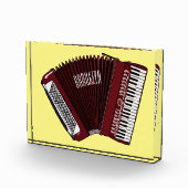 Darstellung des Cartoon in Accordion Fotoblock (Rechts)