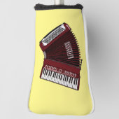 Darstellung des Cartoon in Accordion Golf Headcover (Rotieren 90)