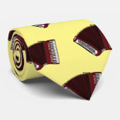 Darstellung des Cartoon in Accordion Krawatte (Gerollt)