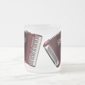 Darstellung des Cartoon in Accordion Mattglastasse (Mittel)