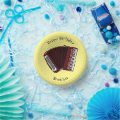 Darstellung des Cartoon in Accordion Pappteller (Party)