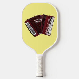 Darstellung des Cartoon in Accordion Pickleball Schläger