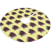 Darstellung des Cartoon in Accordion Polyester Weihnachtsbaumdecke (Schrägansicht)