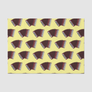 Darstellung des Cartoon in Accordion Seidenpapier