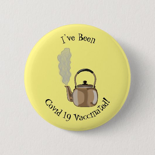 Darstellung des Cartoon in Stovetop oder hob kette Button (Vorderseite)