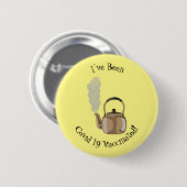 Darstellung des Cartoon in Stovetop oder hob kette Button (Vorne & Hinten)