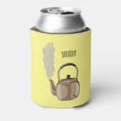 Darstellung des Cartoon in Stovetop oder hob kette Dosenkühler (Kanne Rückseite)