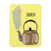 Darstellung des Cartoon in Stovetop oder hob kette Magnet (Vertikal)