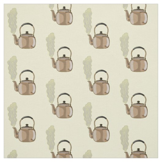 Darstellung des Cartoon in Stovetop oder hob kette Stoff (Muster)