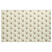 Darstellung des Cartoon in Stovetop oder hob kette Stoff (Fat Quarter (45,7 x 55,9 cm))