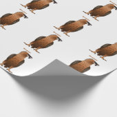 Darstellung des Cartoon mit Bartgeist Geschenkpapier (Ecke)