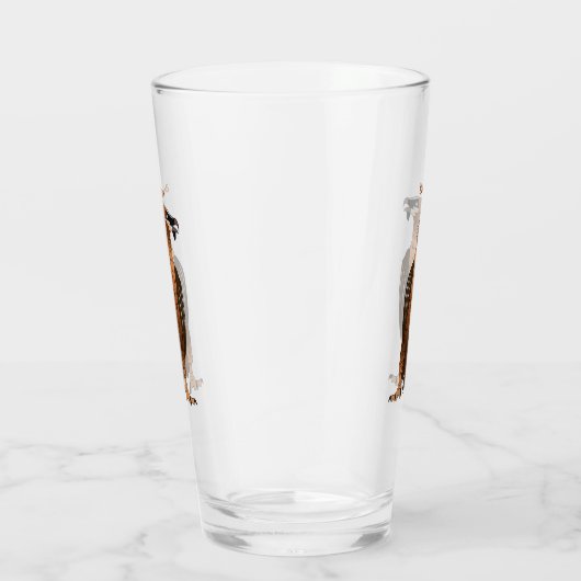 Darstellung des Cartoon mit Bartgeist Glas (Rechts)