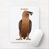 Darstellung des Cartoon mit Bartgeist Mousepad (Mit Mouse)