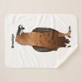 Darstellung des Cartoon mit Bartgeist Sherpadecke (Vorderseite (Horizontal))