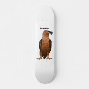 Darstellung des Cartoon mit Bartgeist Skateboard