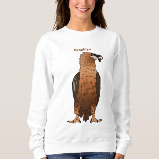 Darstellung des Cartoon mit Bartgeist Sweatshirt (Vorderseite)