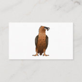 Darstellung des Cartoon mit Bartgeist Visitenkarte (Rückseite)