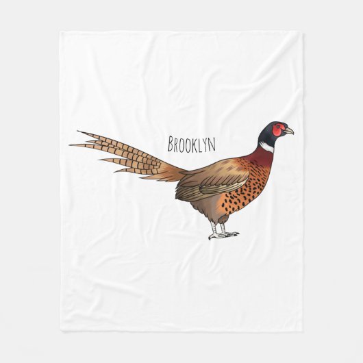 Darstellung des Cartoon mit Ringhals Fleecedecke (Vorderseite)