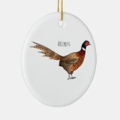 Darstellung des Cartoon mit Ringhals Keramik Ornament (Rechts)