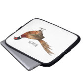 Darstellung des Cartoon mit Ringhals Laptopschutzhülle (Vorne Knopf)