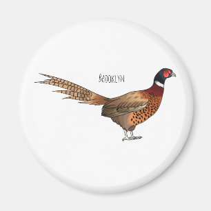 Darstellung des Cartoon mit Ringhals Magnet