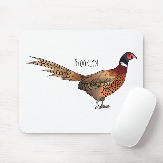 Darstellung des Cartoon mit Ringhals Mousepad (Mit Mouse)