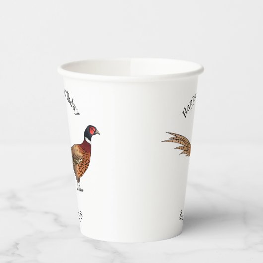 Darstellung des Cartoon mit Ringhals Pappbecher (Links)